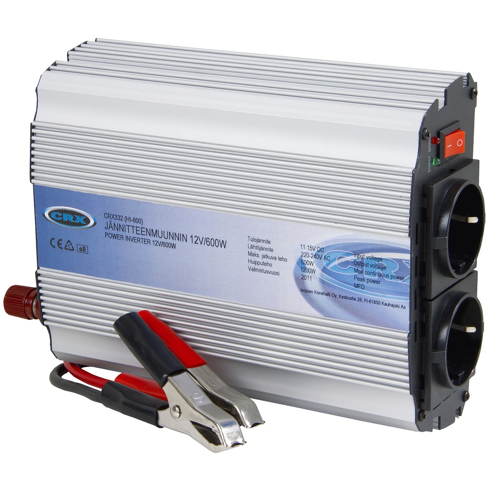 SPÄNNINGSOMVANDLARE 12V/230V 600W