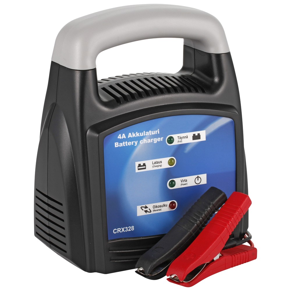 BATTERILADDARE AUTOMATISK 12V 4A
