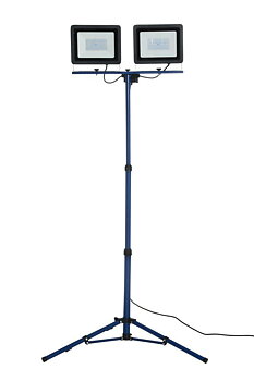 ARBETSBELYSNING PÅ STATIV 2X100W 18000LM