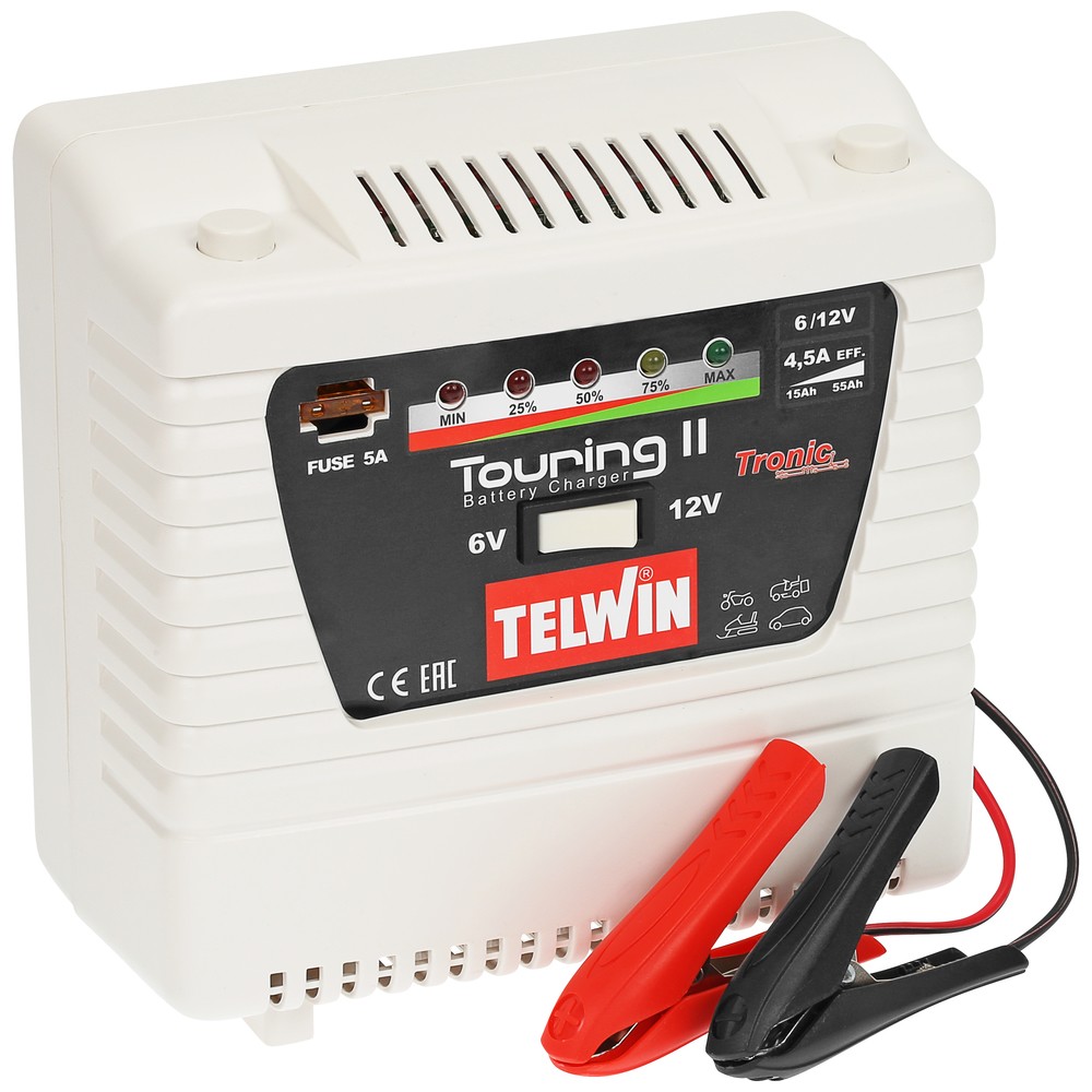 BATTERILADDARE AUTOMATISK 6/12V 2/4,5A TOURING 11