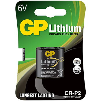 LITHIUM BATTERI CR P2