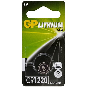 BATTERI KNAPP CR1220 LITIUM 3,0V
