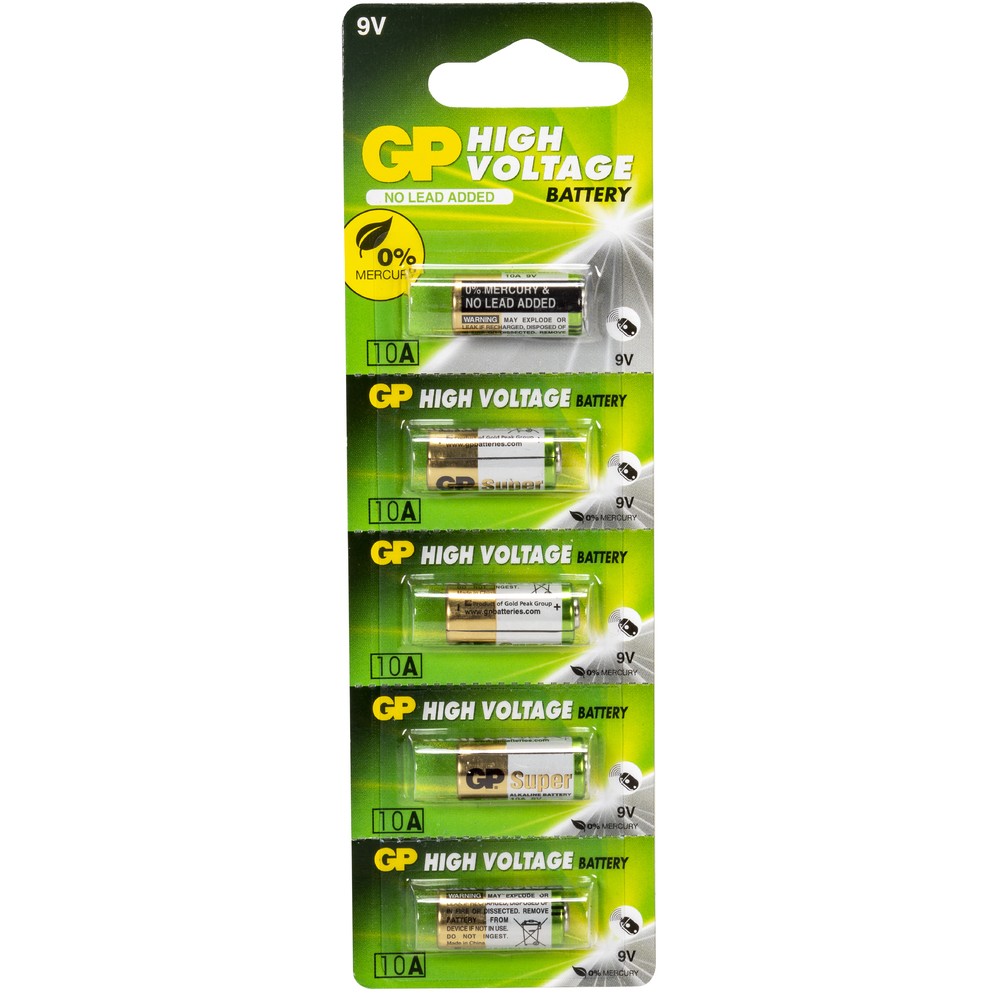 BATTERI 9V 10A / MN10 SUPER ALKALINE 5ST