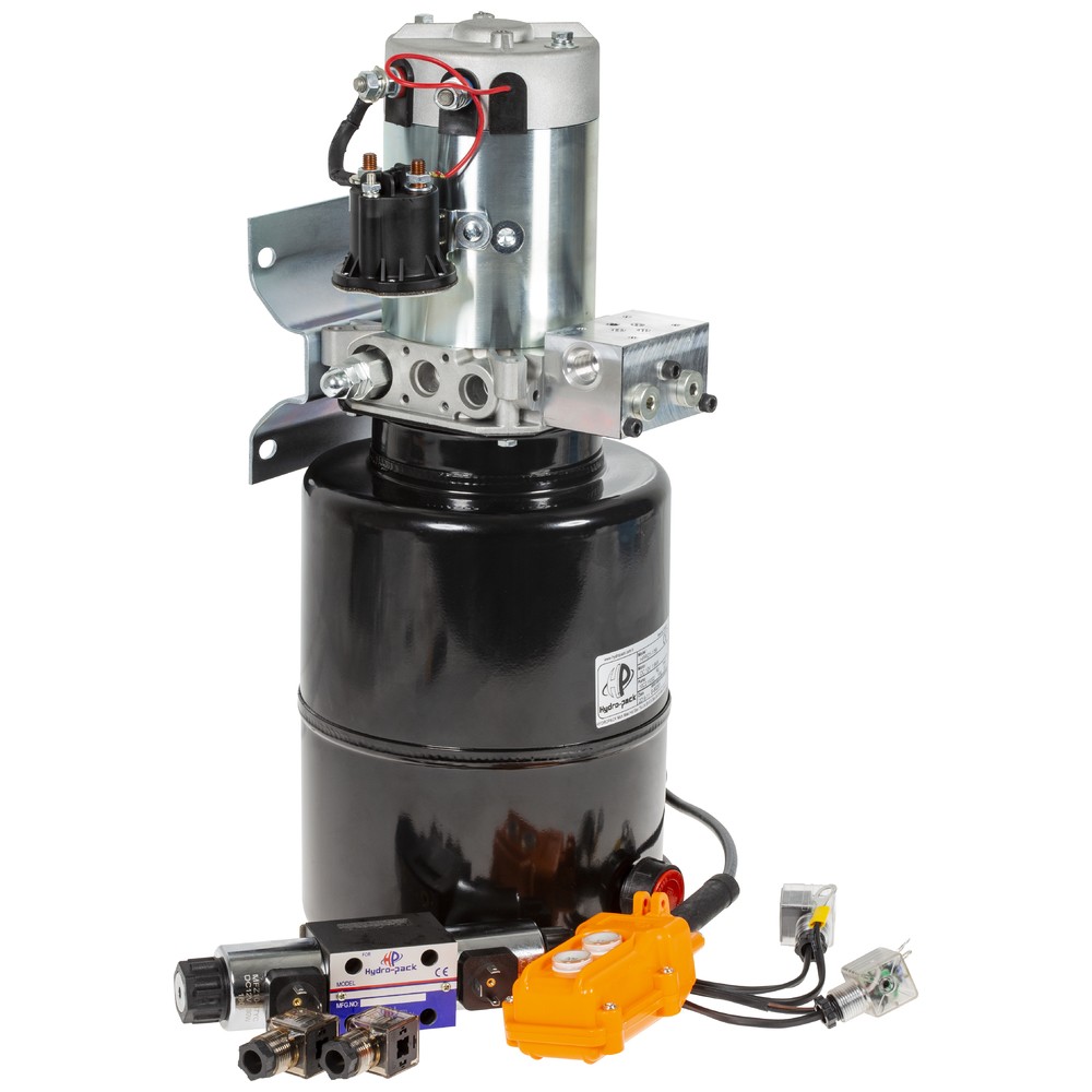 PUMPSTATION 1,6KW 12V 8L 2-VERKANDE+FJÄRRKONTROLL