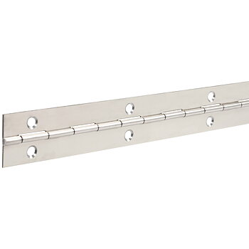 PIANOGÅNGJÄRN 812/25 STÅL/FÖRNICKLAD 1M