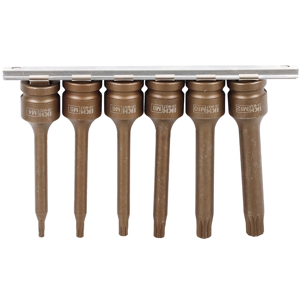 KRAFTHYLSSATS XZN 1/2" M4-M12 6-DELAR LÅNG