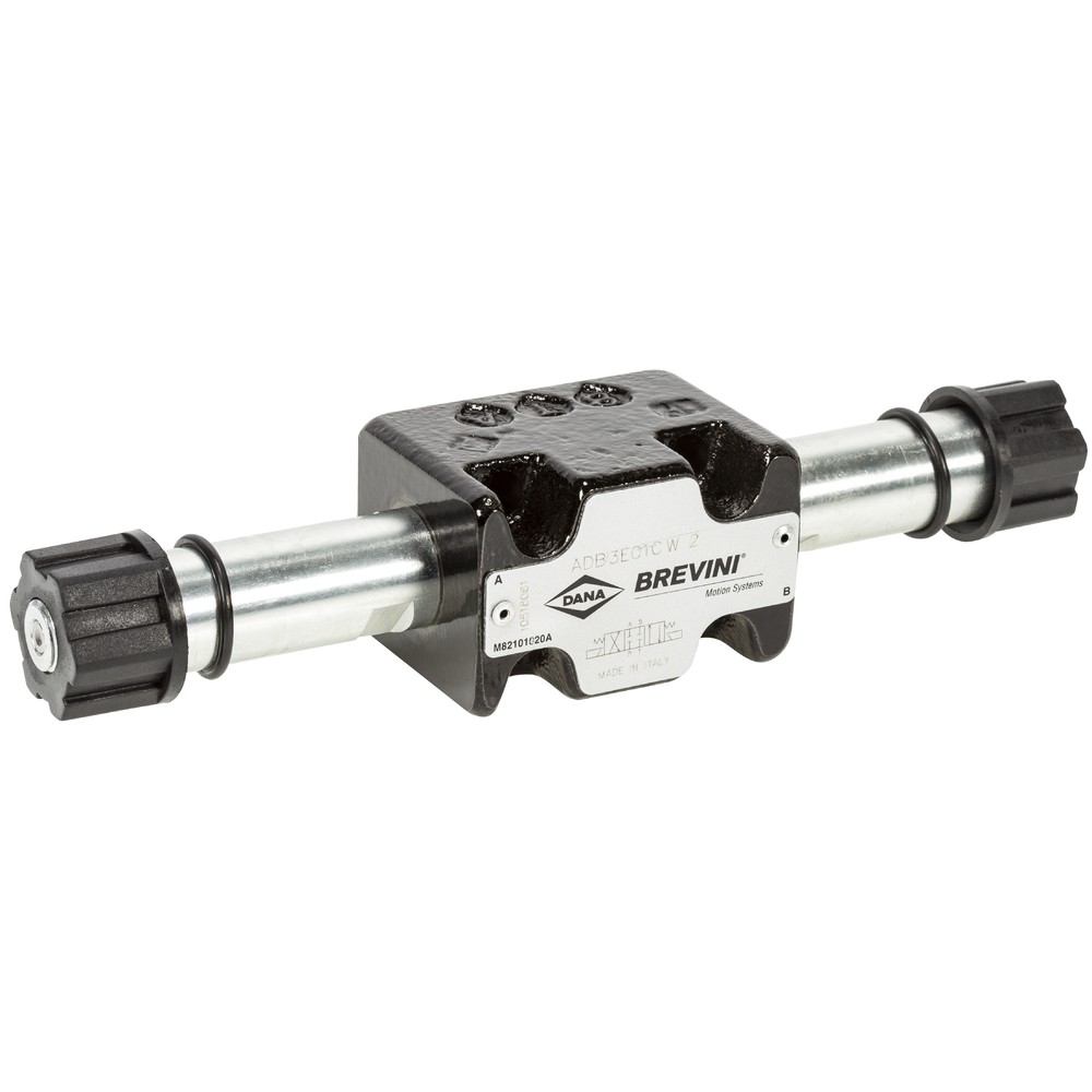 NG6 4/3 RIKTNINGSVENTIL (INGEN SOLENOID) CENTRAL P