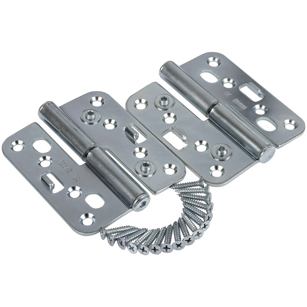 GÅNGJÄRN 110MM RAK ZN HÖGER 2ST