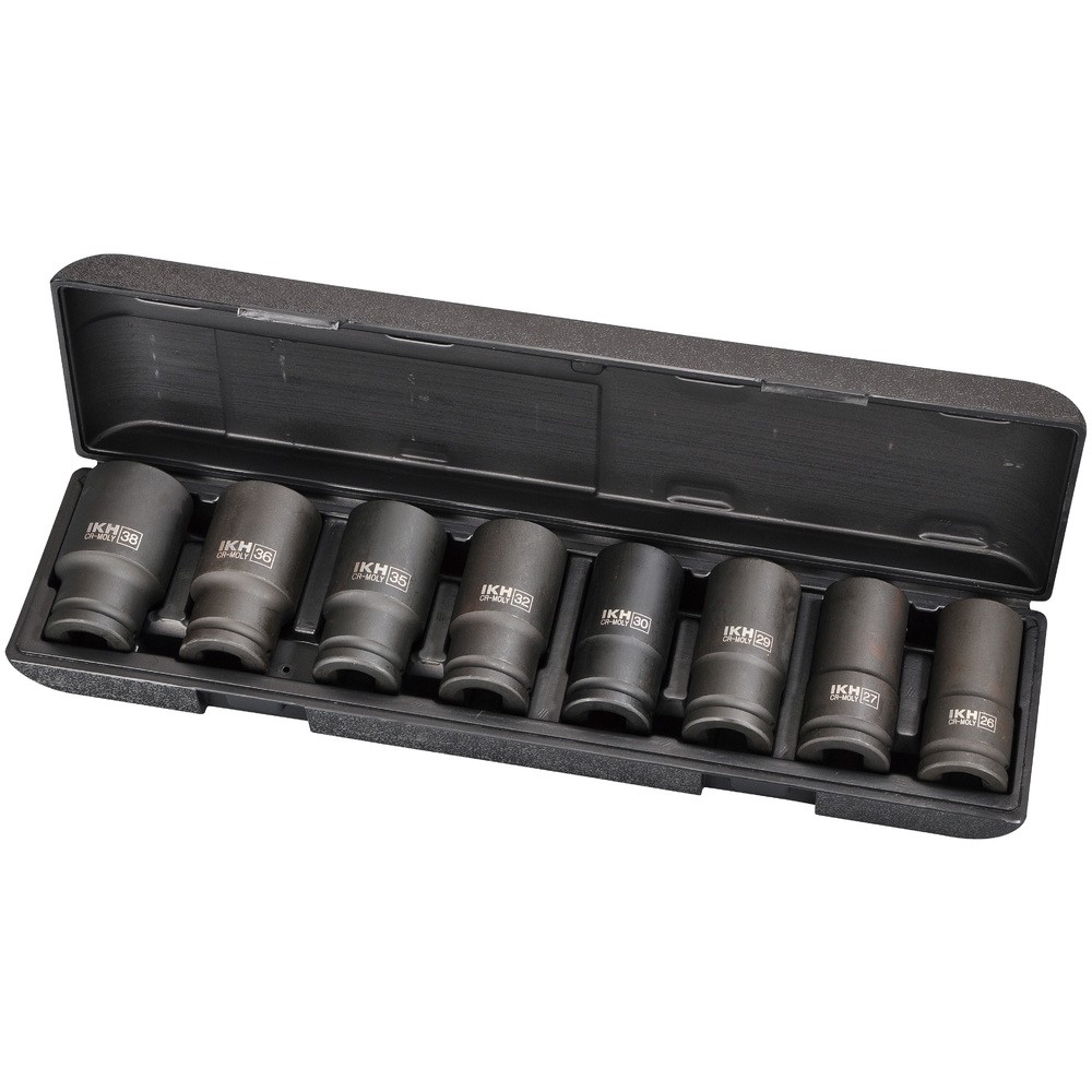 HYLSSATS 3/4" 8 DELAR 26-38MM LÅNG