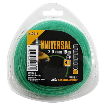 TRIMMERTRÅD 2,0 MM x 15 M TYST NLO013