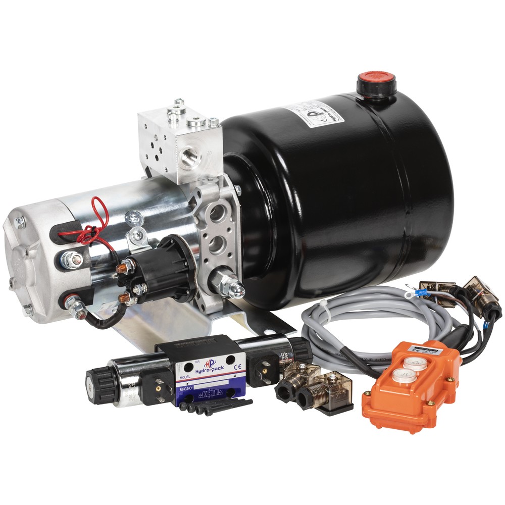 PUMPSTATION 2KW 24V 8L 2-VERKANDE+FJÄRRKONTROLL