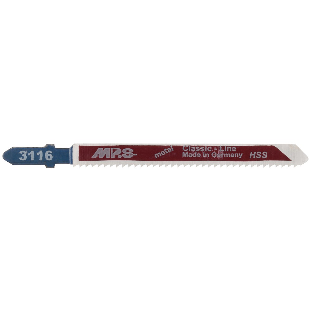 STICKSÅGSBLAD 75MM HSS 12TPI 3116 ALU/PLAST 5ST