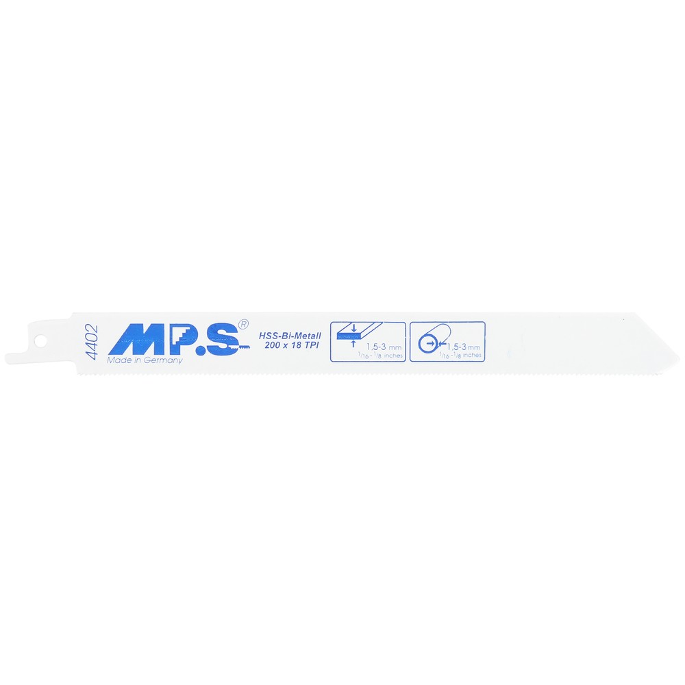 TIGERSÅGBLAD 200MM BIM 18TPI 4402 METALL 2ST