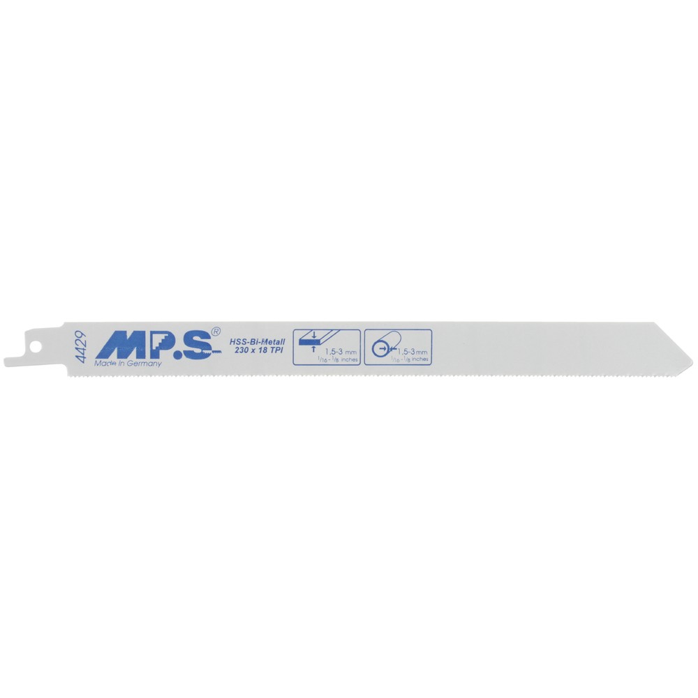 TIGERSÅGBLAD 230MM BIM 18TPI 4429 METALL 2ST