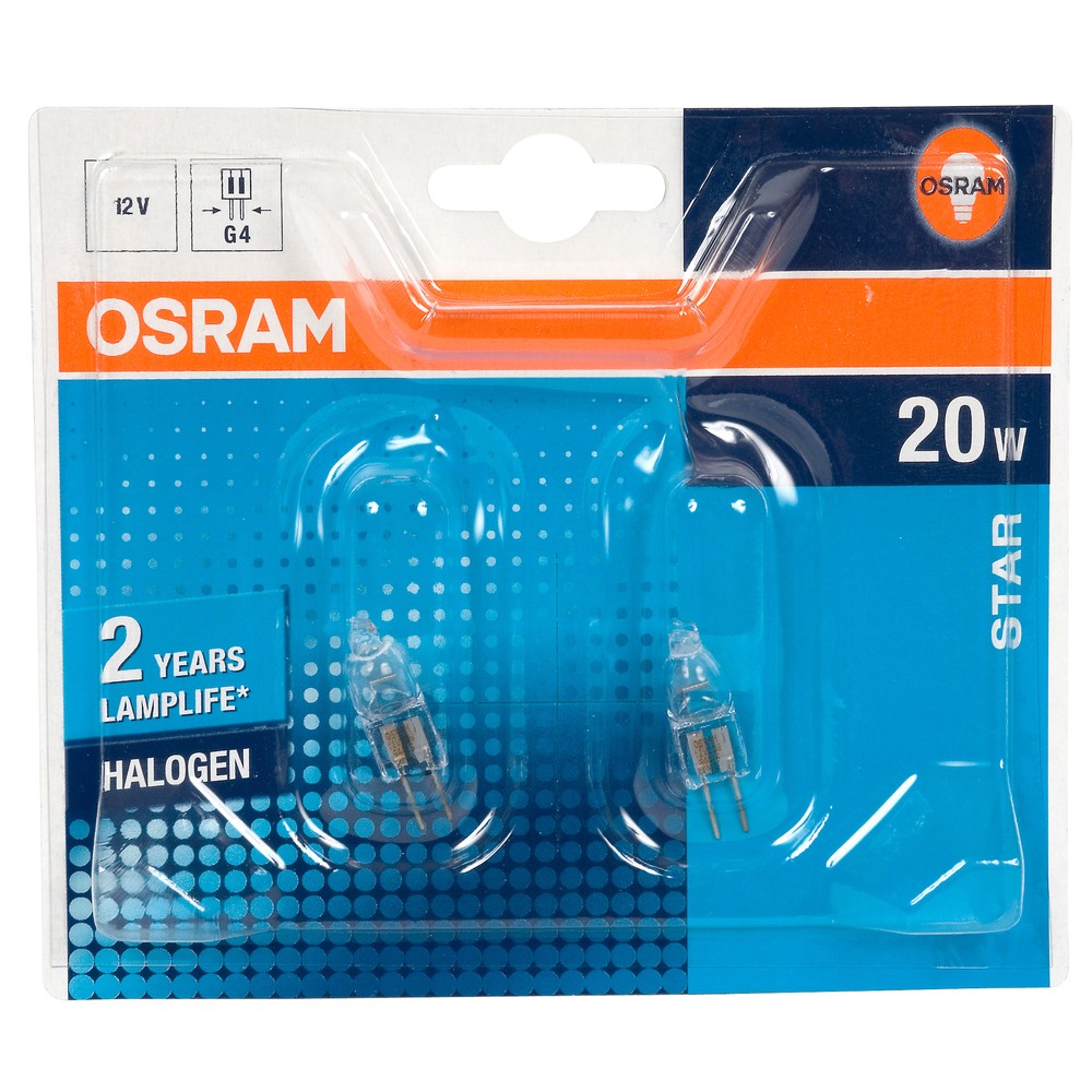 OSRAM HALOSTAR 20W 12V G4 HALOSTAR 2ST