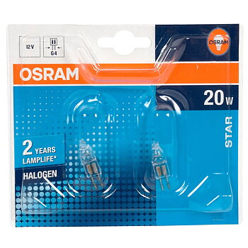 OSRAM HALOSTAR 20W 12V G4 HALOSTAR 2ST