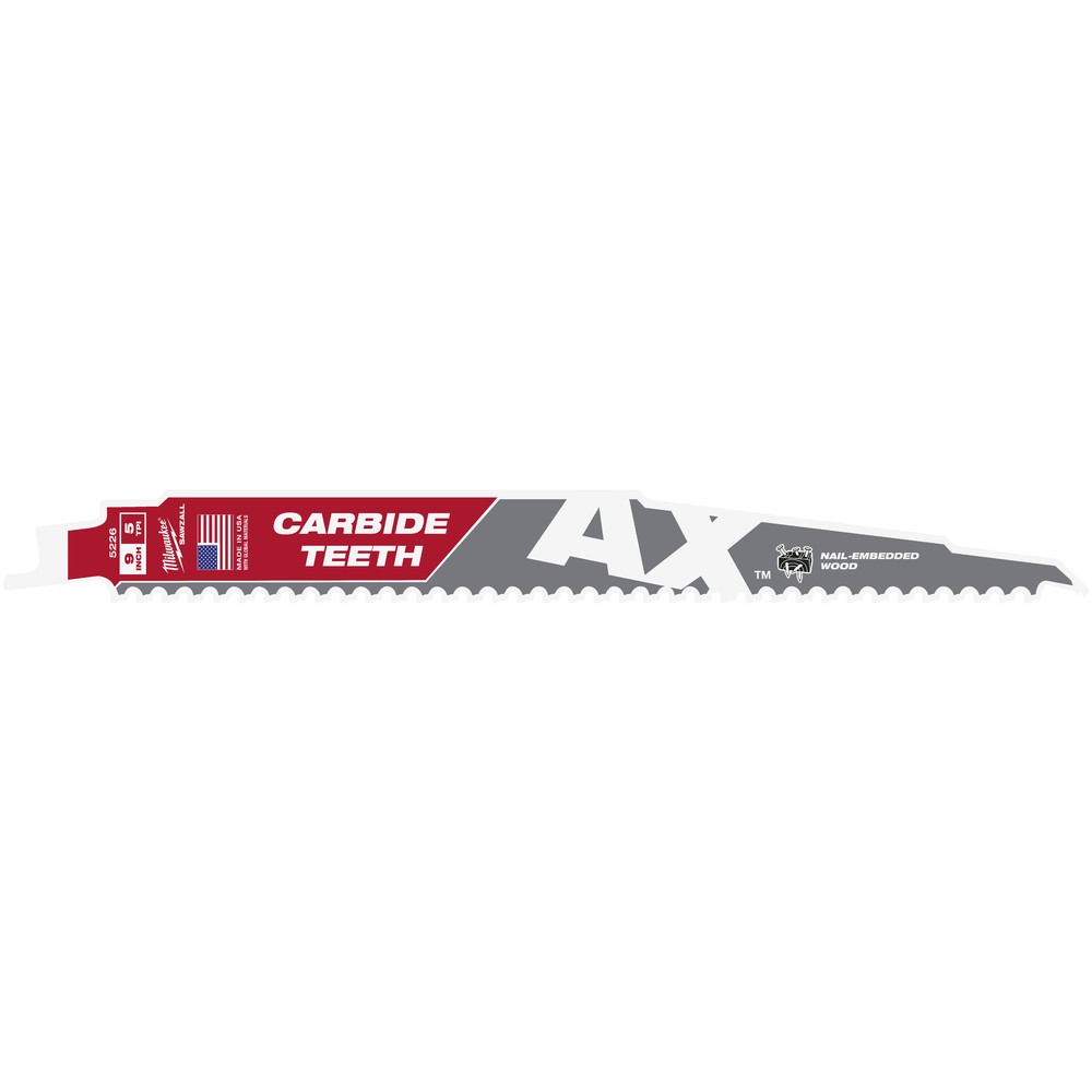 TIGERSÅGBLAD 230MM TCT 5TPI AX 5226