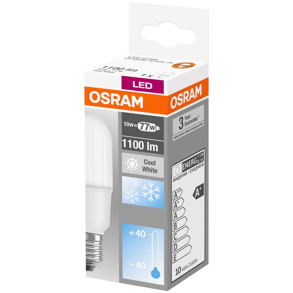 LED LAMPA 10W/840 E27 FR ICE LED STAR STICK75