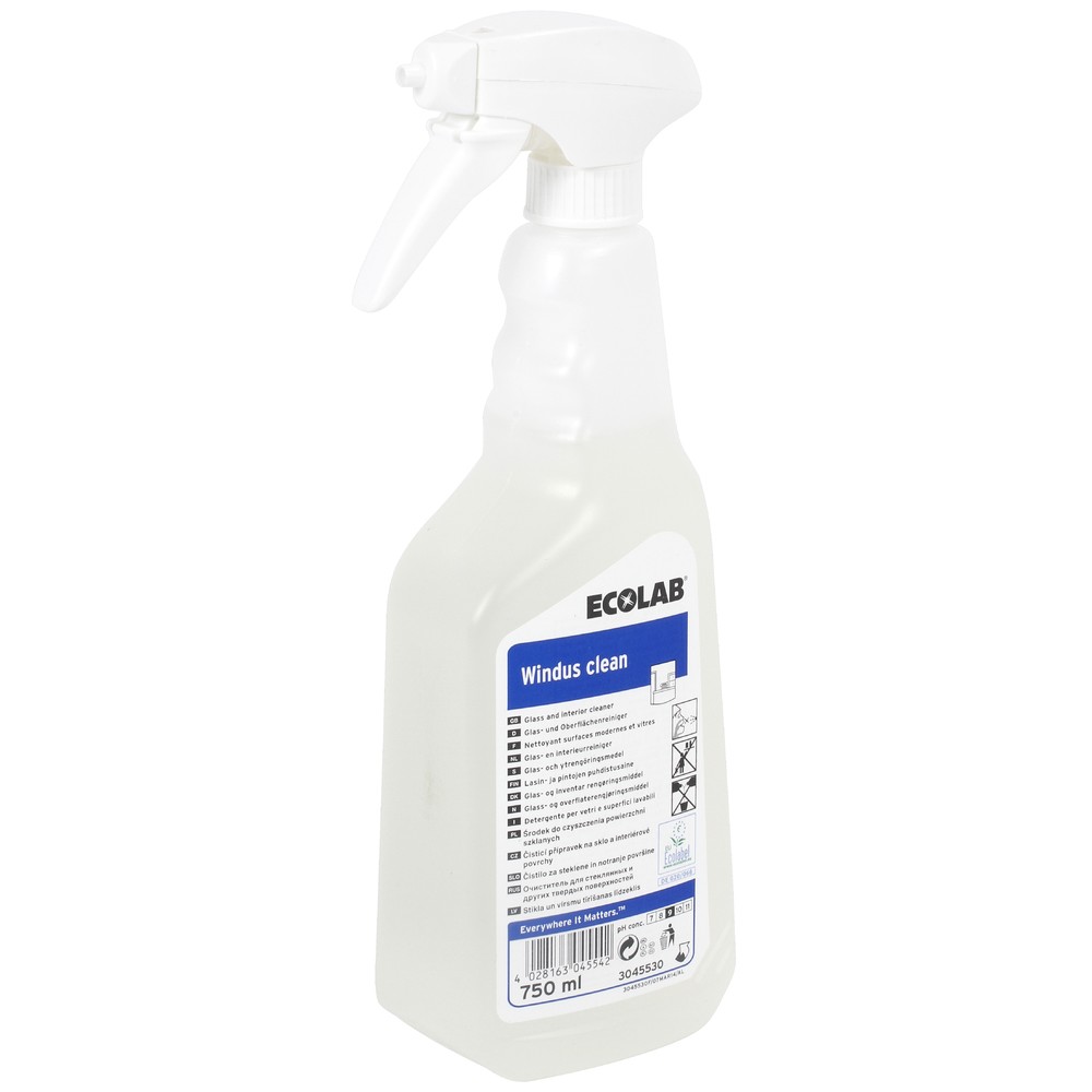 RENGÖRINGSMEDEL 750ML GLAS OCH STÅL WINDUS CLEAN
