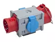 Adapter 16A+schuko 16A IP44 - 2