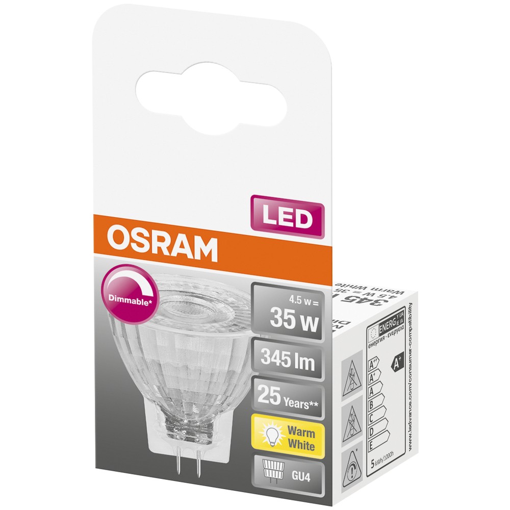 LED SUPERSTAR MR11  35 DIM 36GRAD. 4,5W/927 GU4