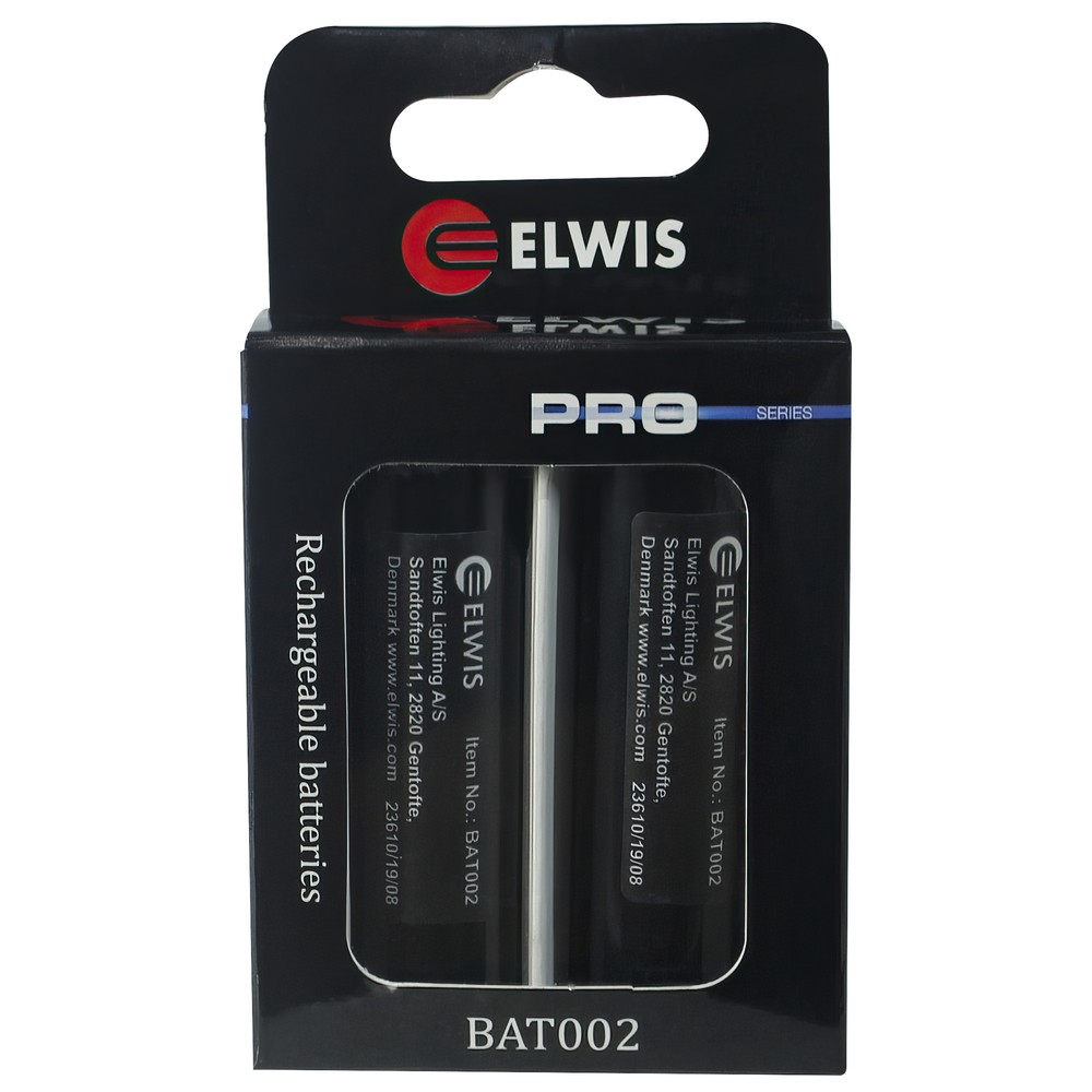 BATTERI LI-ON 18650 2600 MAH 2 ST