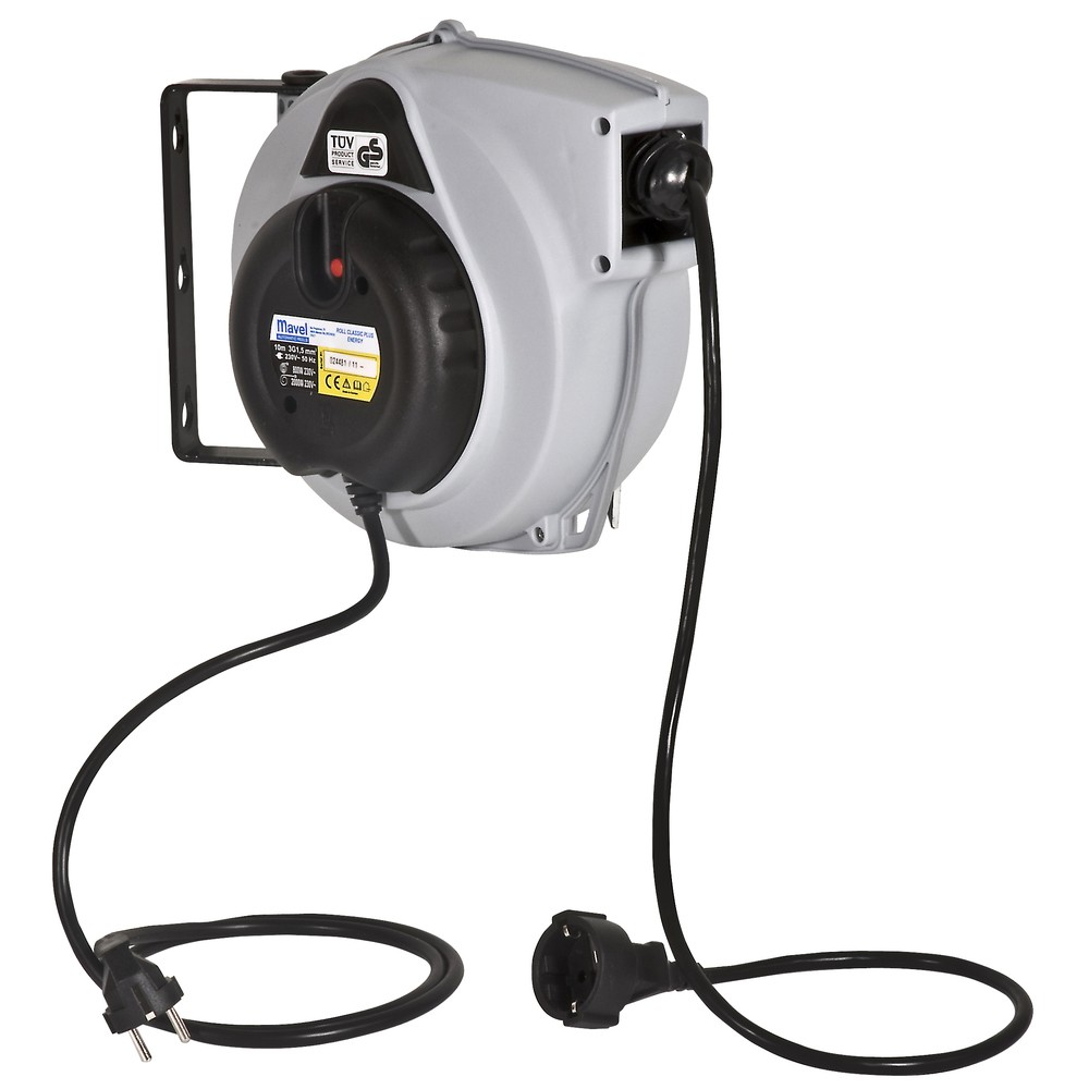 KABELUPPRULLARE 10M PVC IP24