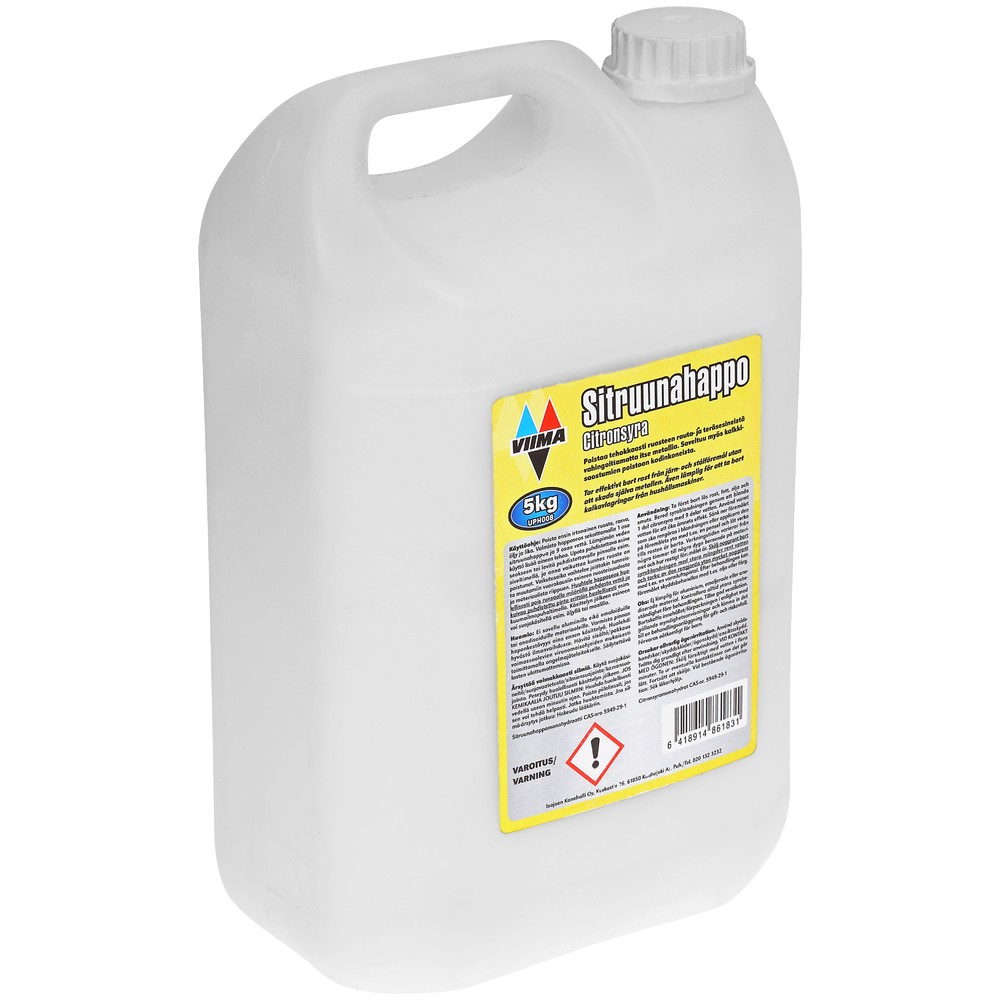 CITRONSYRA (REN) 5KG KANISTER