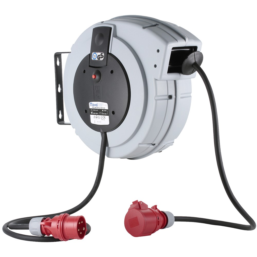 KABELUPPRULLARE 15M GUMMI 400V