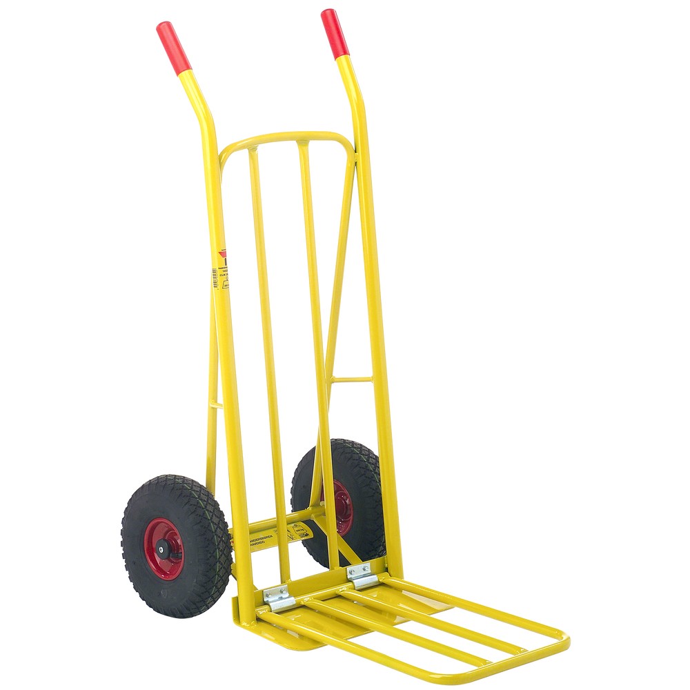 MAGASINKÄRRA 250KG GUL