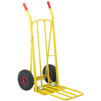 MAGASINKÄRRA 250KG GUL