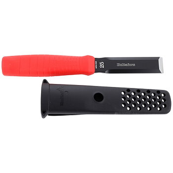 STÄMJÄRN 25MM PLATT MED HÖLSTER