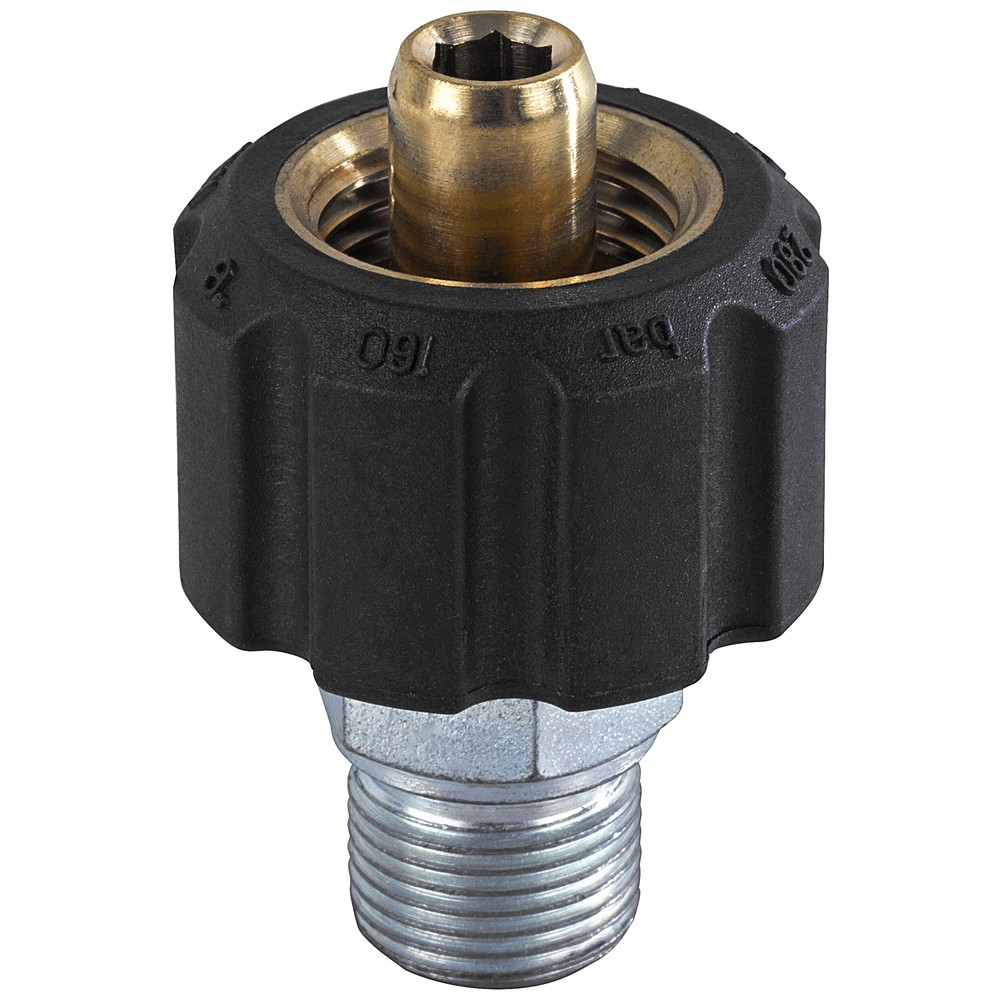SLANGKOPPLING ROTERANDE 3/8M-1/2F