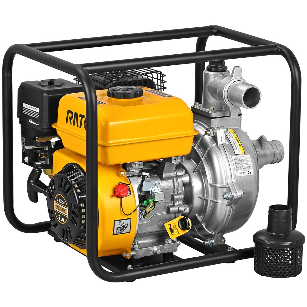 VATTENPUMP 2" (HÖG LYFT) MED RATO MOTOR
