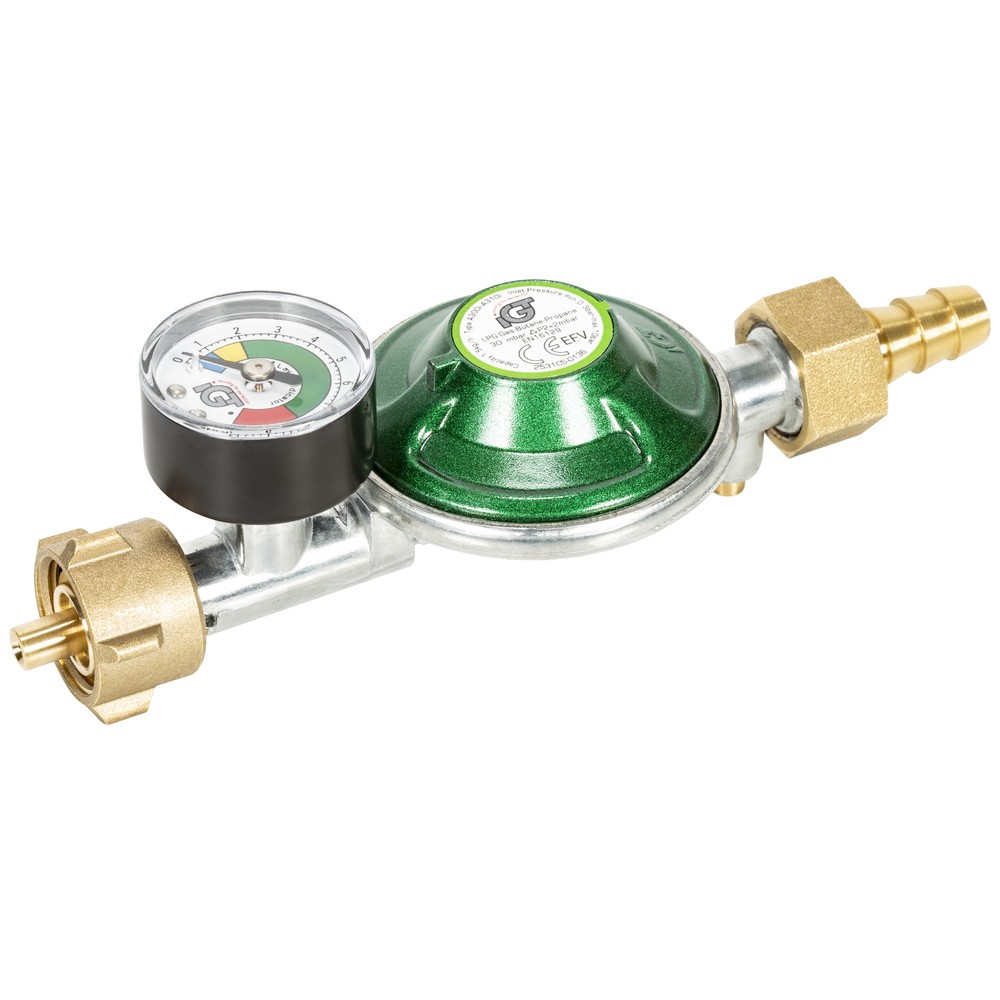 LÅGTRYCKSREGULATOR 30MBAR FÖR SIDVENTILFLASKA