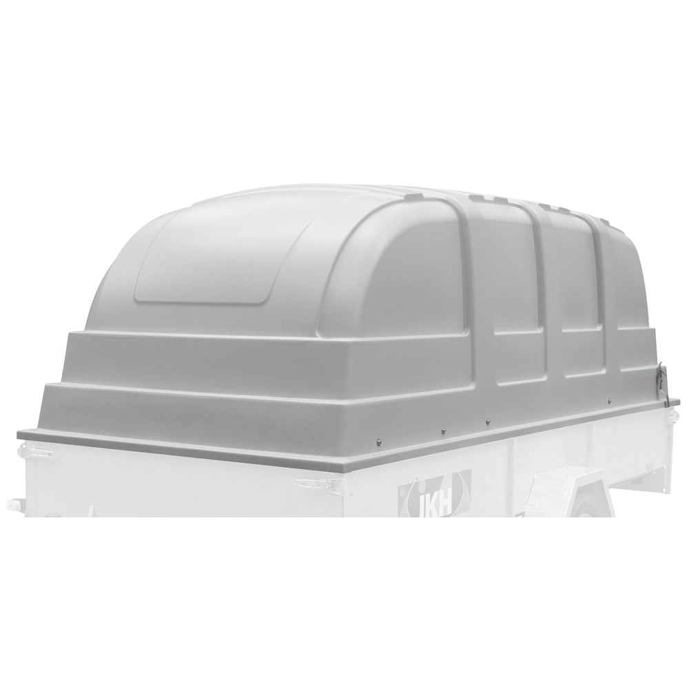 SLÄPVAGNSKÅPA 350X150X108 GRÅ JAXAL (HDPE)