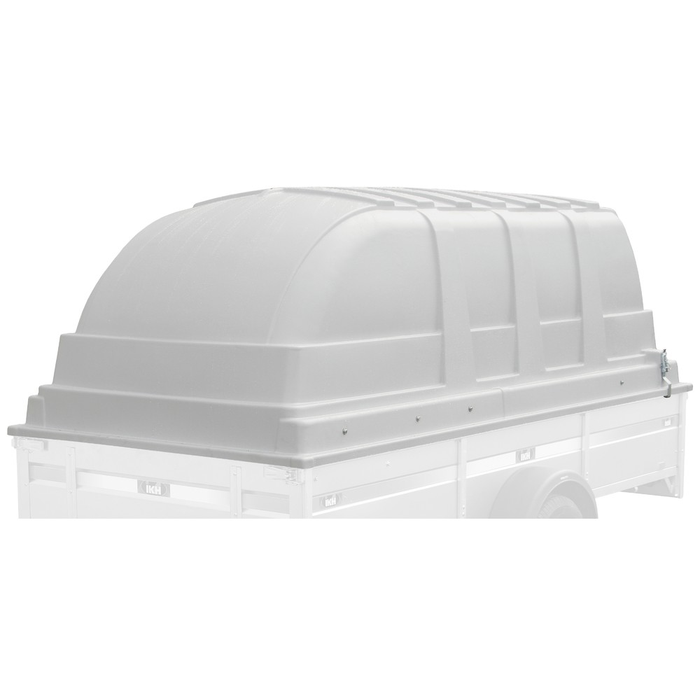 SLÄPVAGNSKÅPA 276X156X100 GRÅ JAXAL (HDPE)