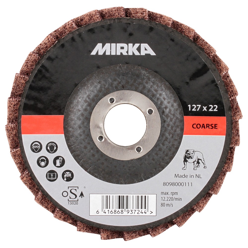 LAMELLRONDELL FÖR POLERING 125MM COARSE