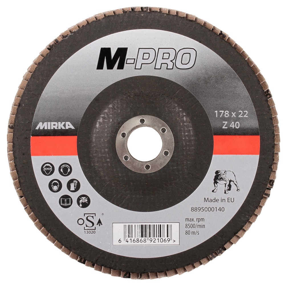 LAMELLRONDELL 180MM G40 ZIR M-PRO INOX