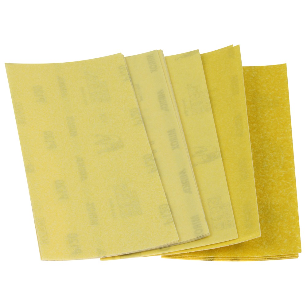 SLIPPAPPER 93X230MM SORT. MIROX 20ST