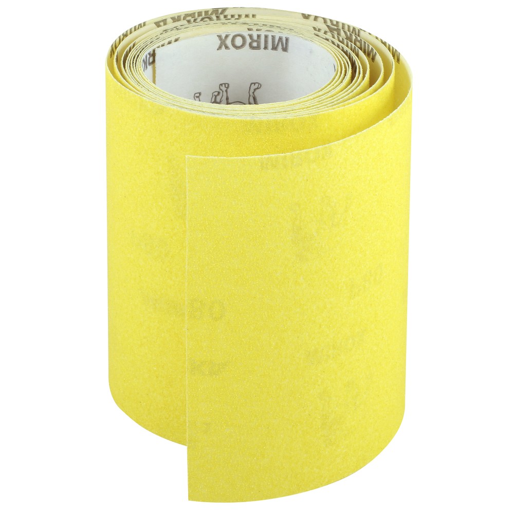 SLIPPAPPER RULLE 115MM X 2,5M P240 MIROX