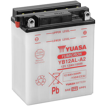 BATTERI YUASA MC 12,6AH -+ 134X80X160