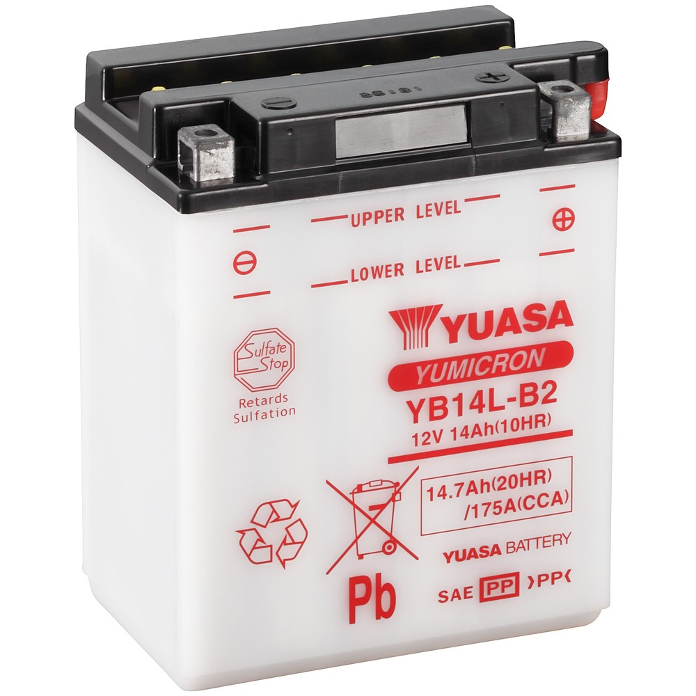 BATTERI YUASA MC  14,7AH -+ 136X91X168