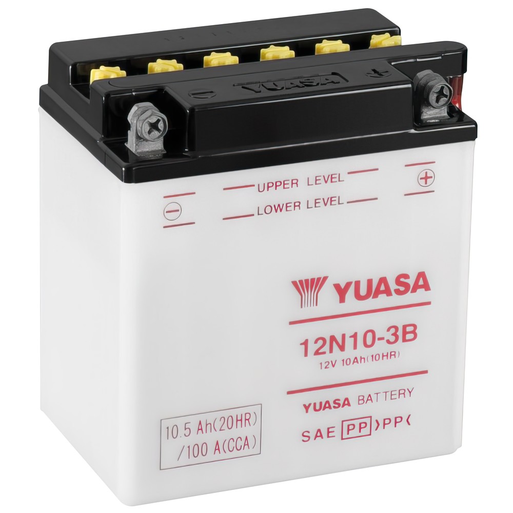 BATTERI YUASA MC  10,5AH -+ 136X91X146