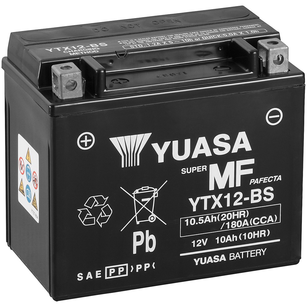 BATTERI YUASA MC 10,5 AGM +- 150X87X130