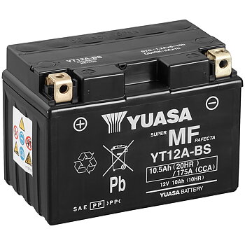 BATTERI YUASA MC 10,5AH AGM +- 150X87X105