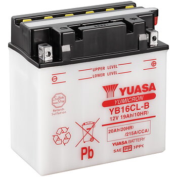 BATTERI YUASA MC  20AH -+ 175X100X175