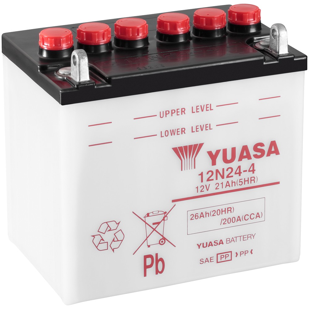 BATTERI YUASA MC 25,3AH +- 184X124X179