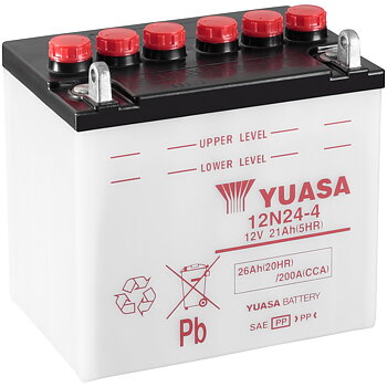 BATTERI YUASA MC 25,3AH +- 184X124X179