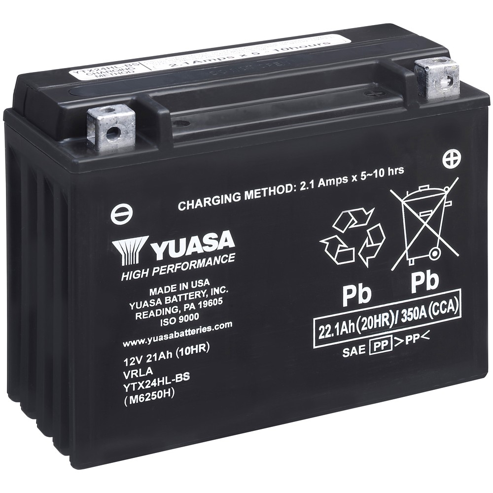 BATTERI YUASA MC 22,1AH AGM -+ 205X87X162